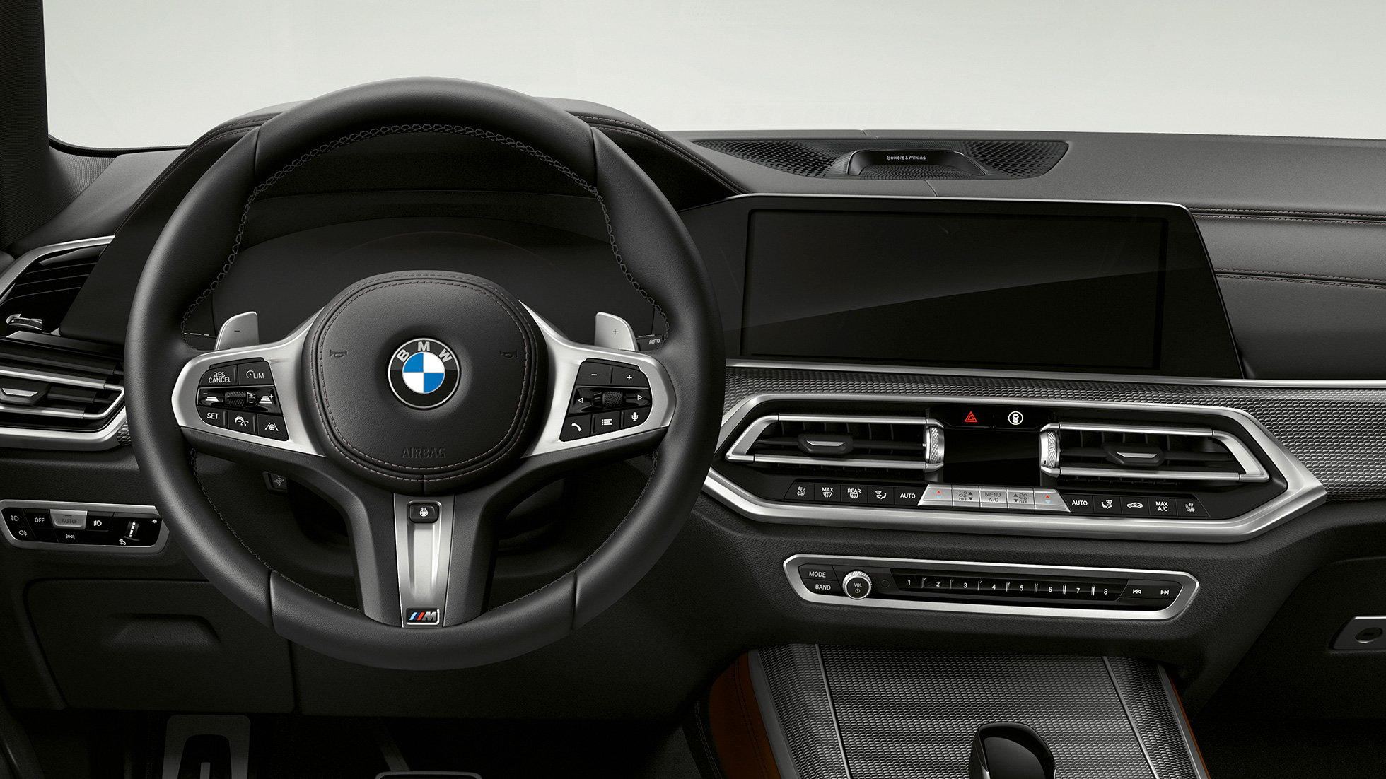 М кожен волан BMW X5 M50i и M50d М кожен волан BMW X5 M50i и M50d G05, кокпит
