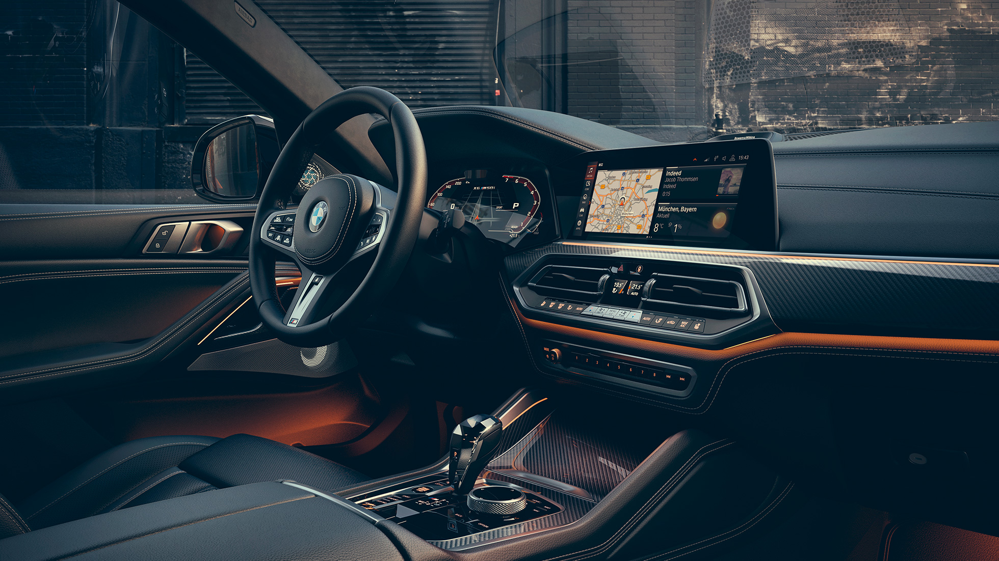 Вътрешен дизайн BMW X6 M50i и M50d G06 Вътрешен дизайн BMW X6 M50i и M50d G06 кокпит