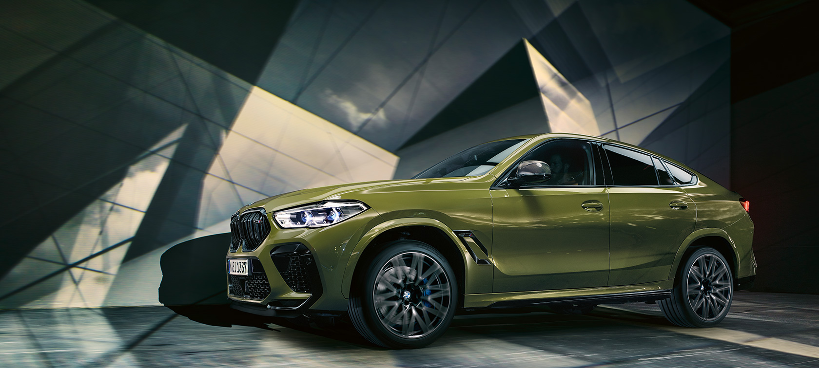Новите BMW X6 M Автомобили Новите BMW X6 M Автомобили BMW Individual специално лаково покритие Urban Green F96 2020