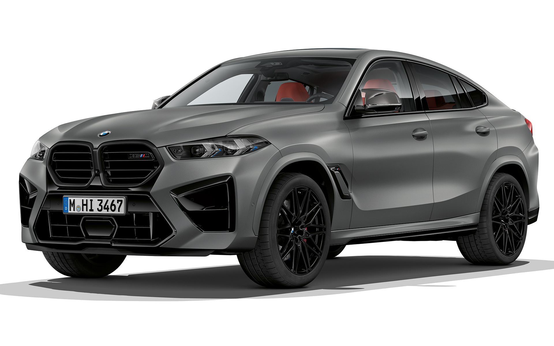 BMW X6 M Competition F96 BMW бъбрековидна решетка BMW X6 M Competition F96 2023 BMW бъбрековидна решетка