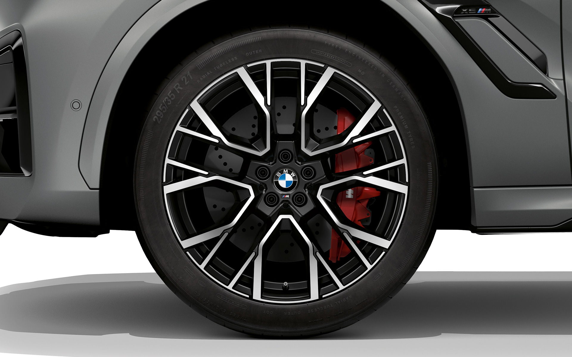 BMW X6 M Competition F96 21-/22-инчови алуминиеви джанти със звездовидни спици 818 M Black BMW X6 M Competition F96 2023 21-/22-инчови алуминиеви джанти със звездовидни спици 818 M Black