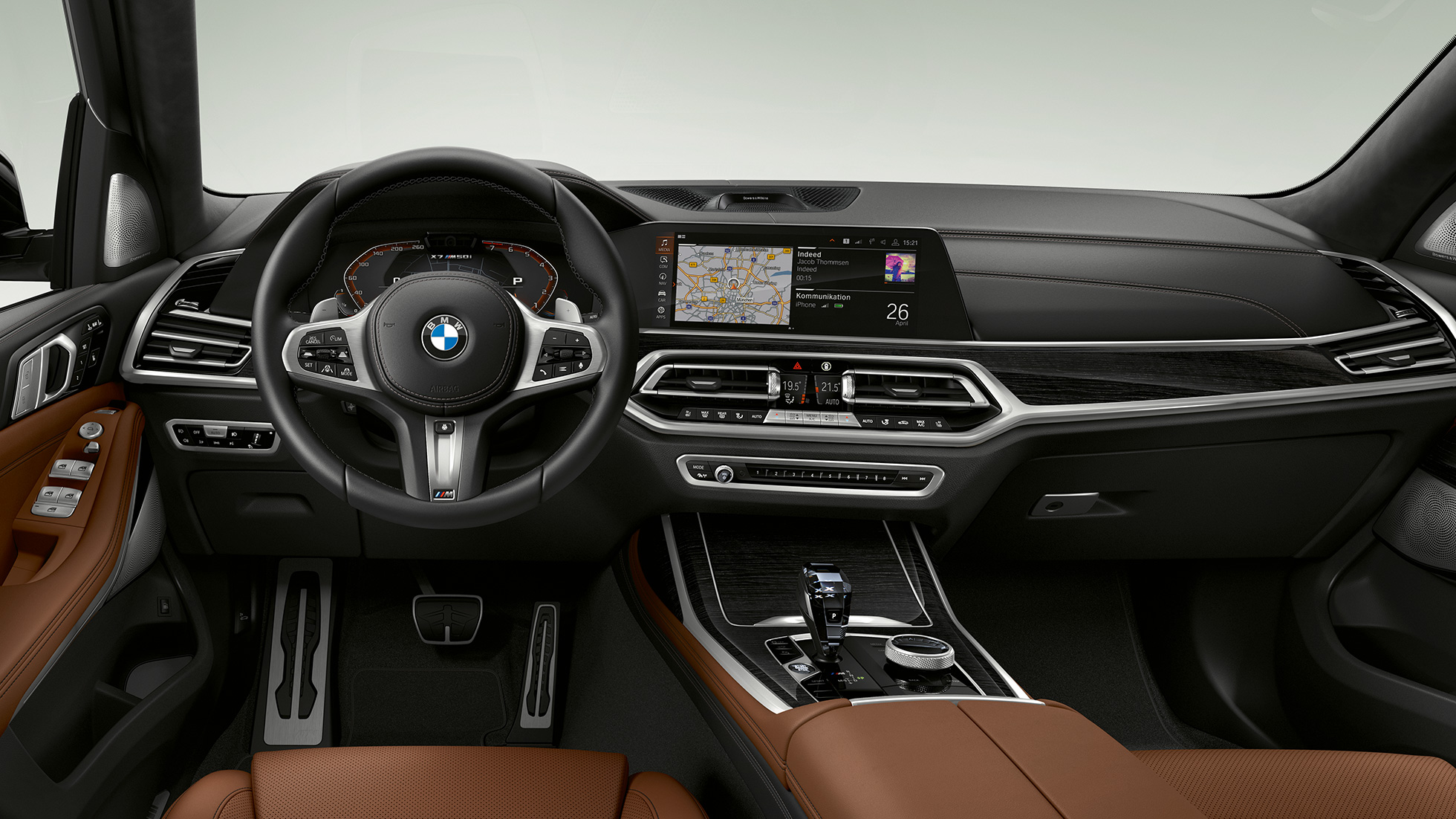 BMW X7 M M50i, интериор BMW X7 M Автомобил M50i, интериор, G07, 2019