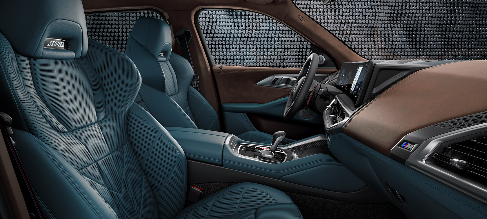 BMW XM G09 интериор дизайн BMW XM G09 интериор дизайнерски акценти