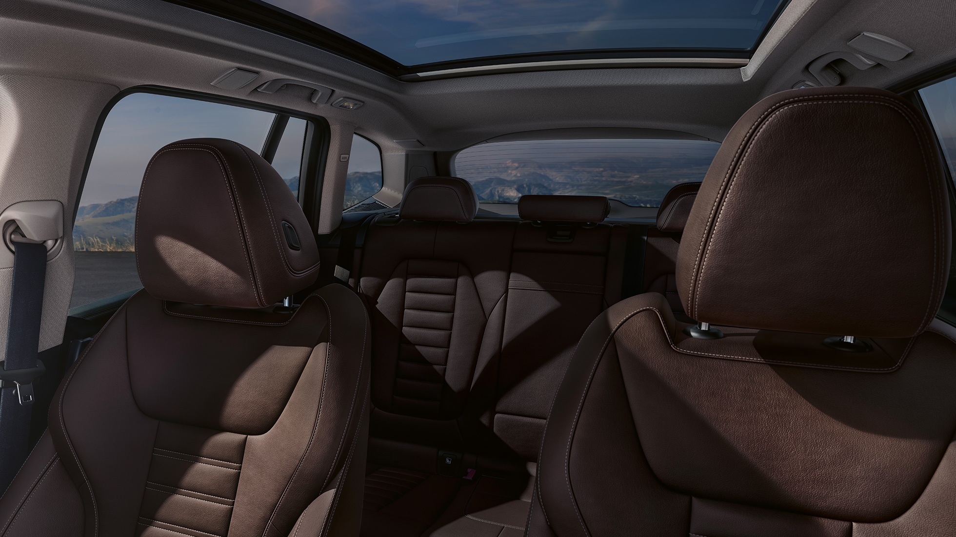 Спортни седалки с кожена тапицерия 'Vernasca' Mocha BMW iX3 G08 Спортни седалки с кожена тапицерия 'Vernasca' Mocha BMW iX3 G08 2020 арматурно табло интериор