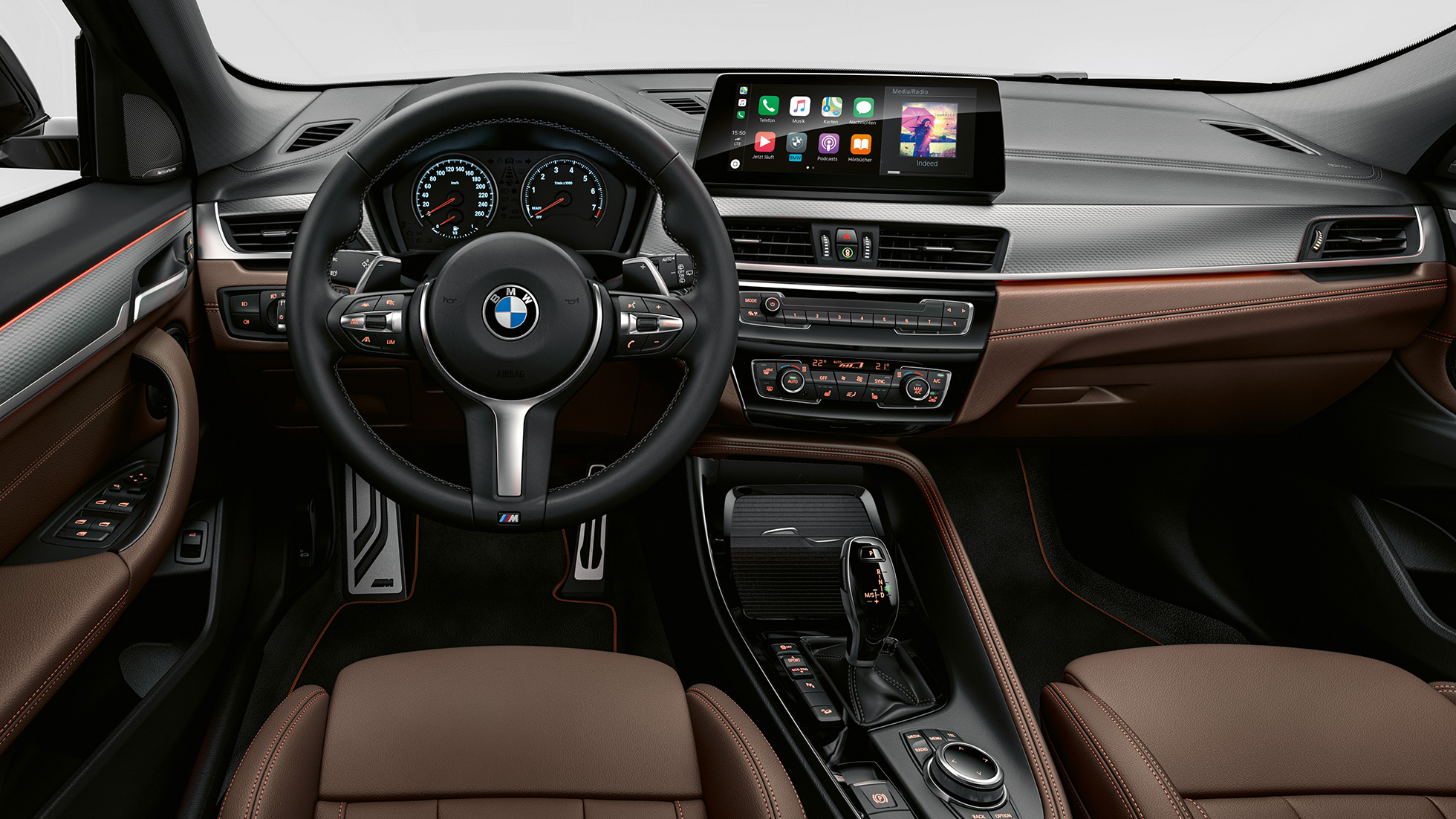 Кокпит BMW X2 Модел Edition M Mesh 2020 F39 BMW X2 Модел Edition M Mesh 2020 F39 интериор кокпит