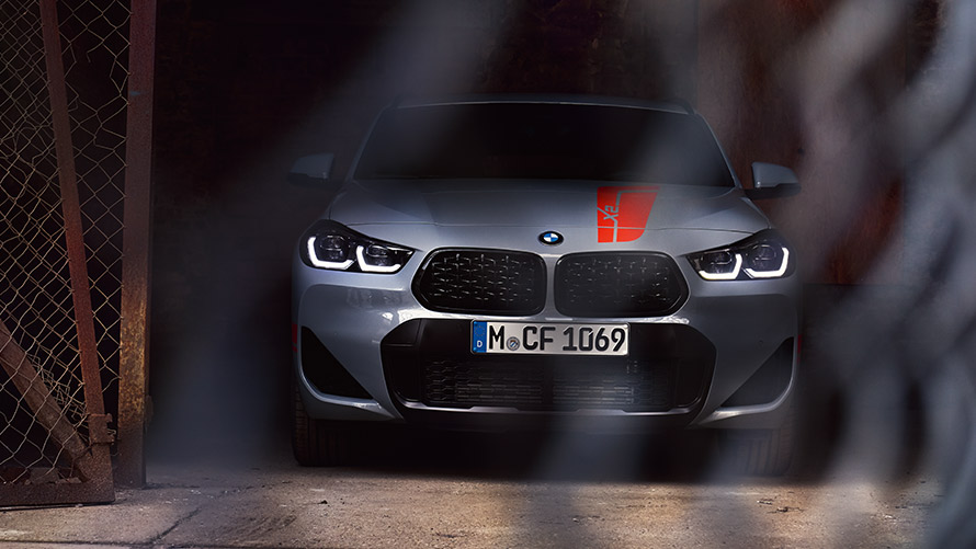 BMW X2 F39 Brooklyn Grey изглед отпред BMW X2 F39 Brooklyn Grey изглед отпред