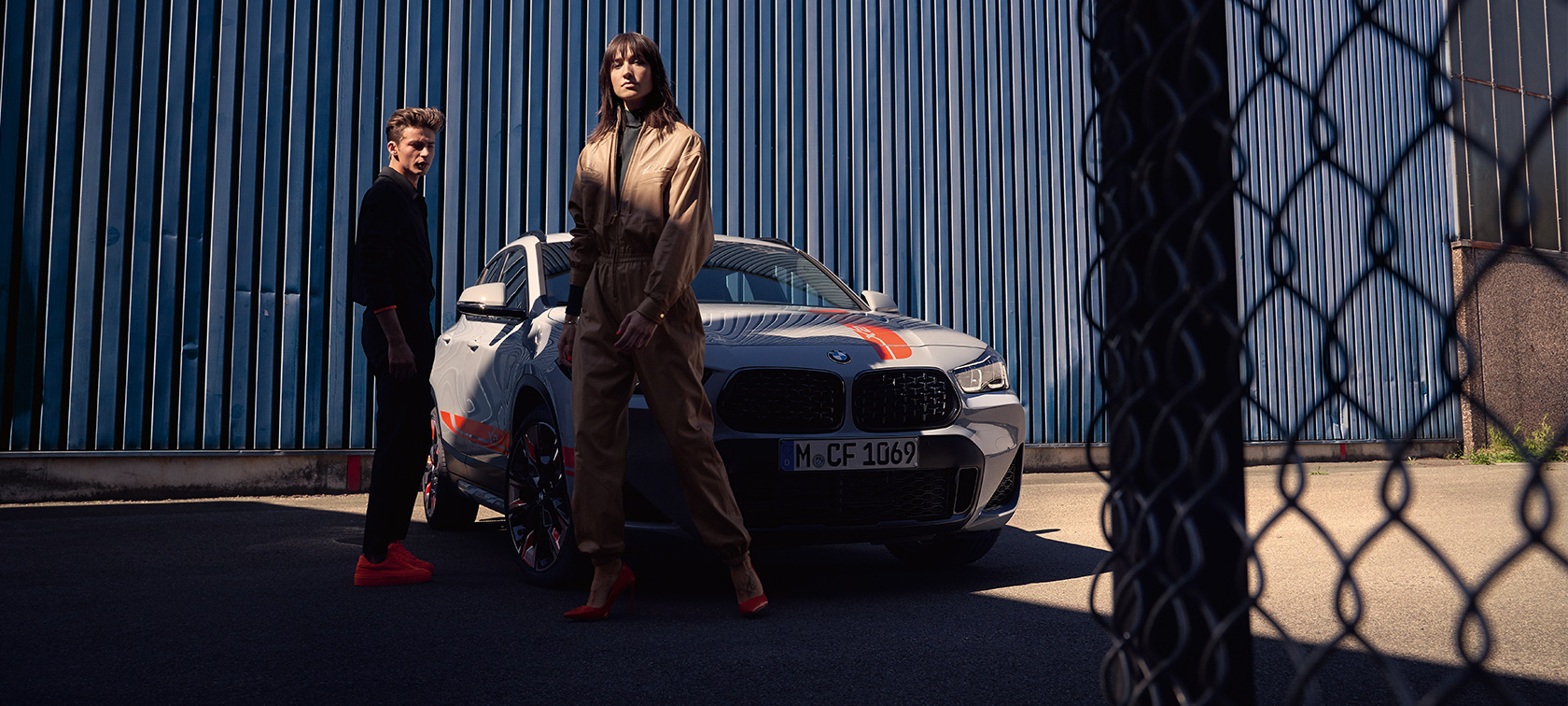 Три четвърти изглед отпред BMW X2 F39 Три четвърти изглед отпред BMW X2 F39 2020 Brooklyn Grey