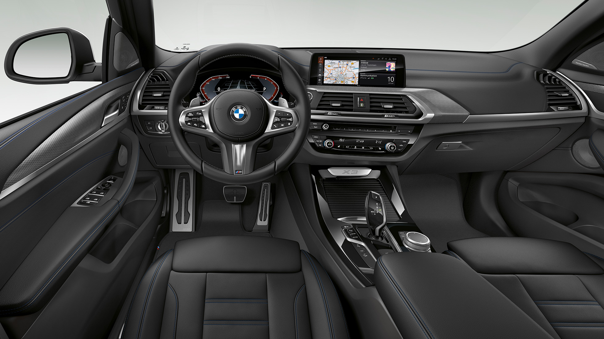 BMW X3 M40i, Модел M Sport, интериор BMW X3 M40i, Модел M Sport, интериор