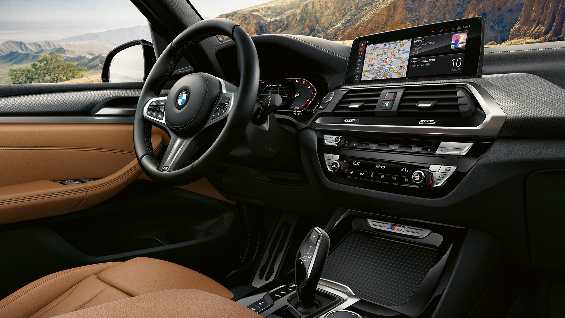 BMW X3 M40i, волан и арматурно табло BMW X3 M40i, волан и арматурно табло
