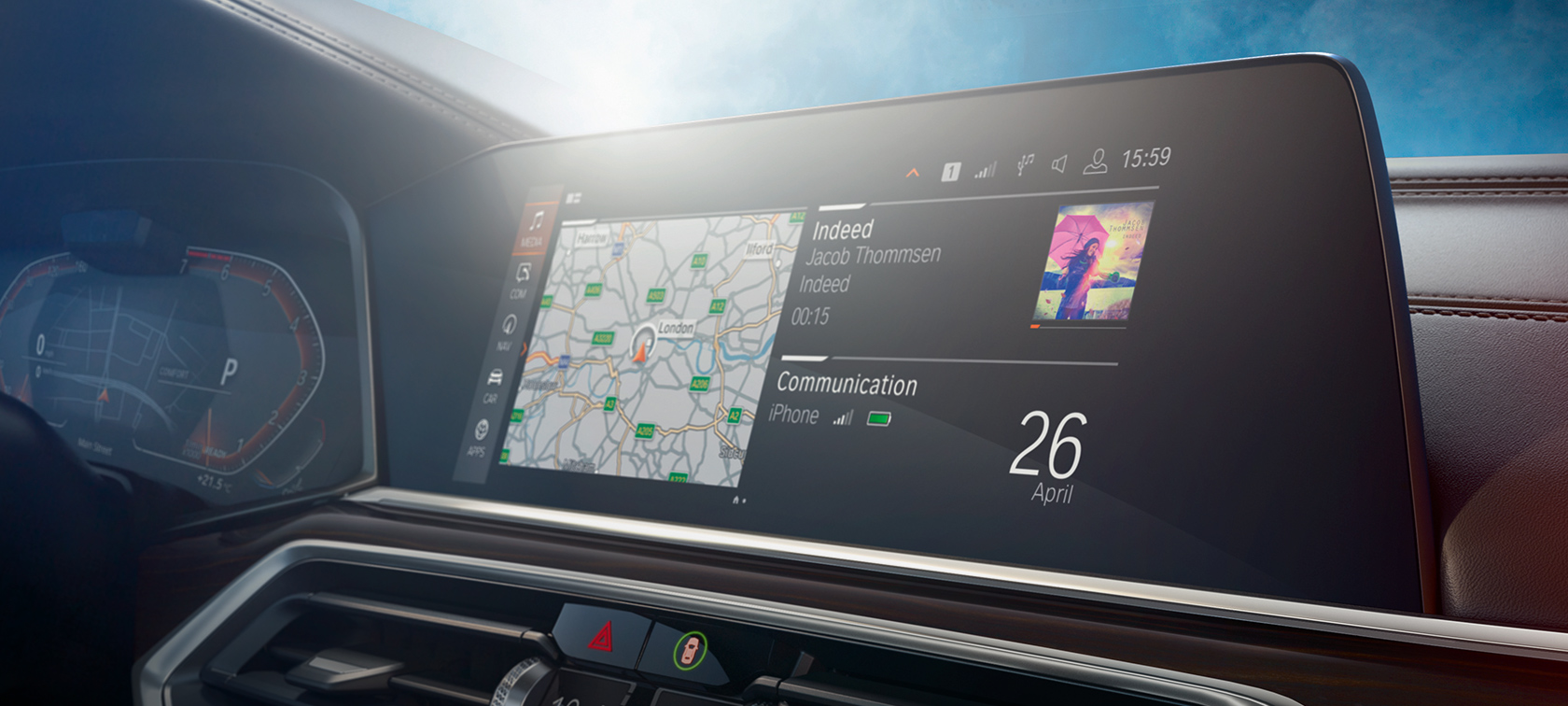 Кокпит на BMW X5 Кокпит и концепция за управление на BMW X5