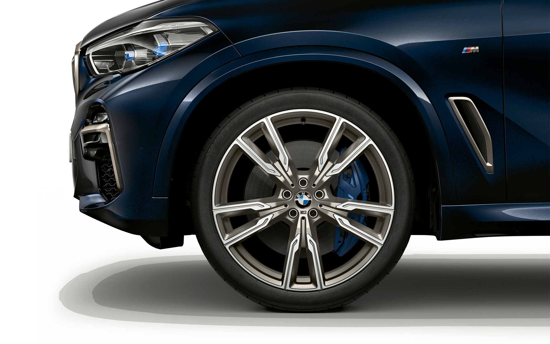 Джантите на BMW X5 M50d Алуминиевите джанти на BMW X5 M50d
