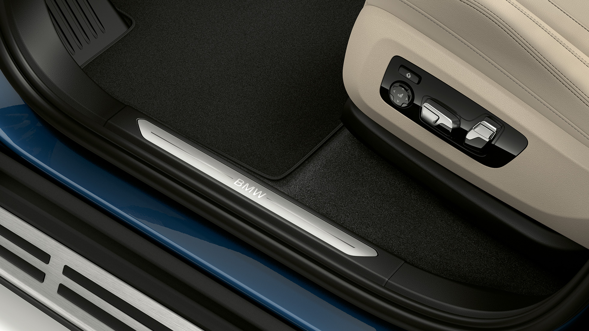 Модел xLine BMW X5 xDrive40i G05 лайстна на прага Модел xLine BMW X5 xDrive40i G05 2018 Phytonic metallic лайстна на прага