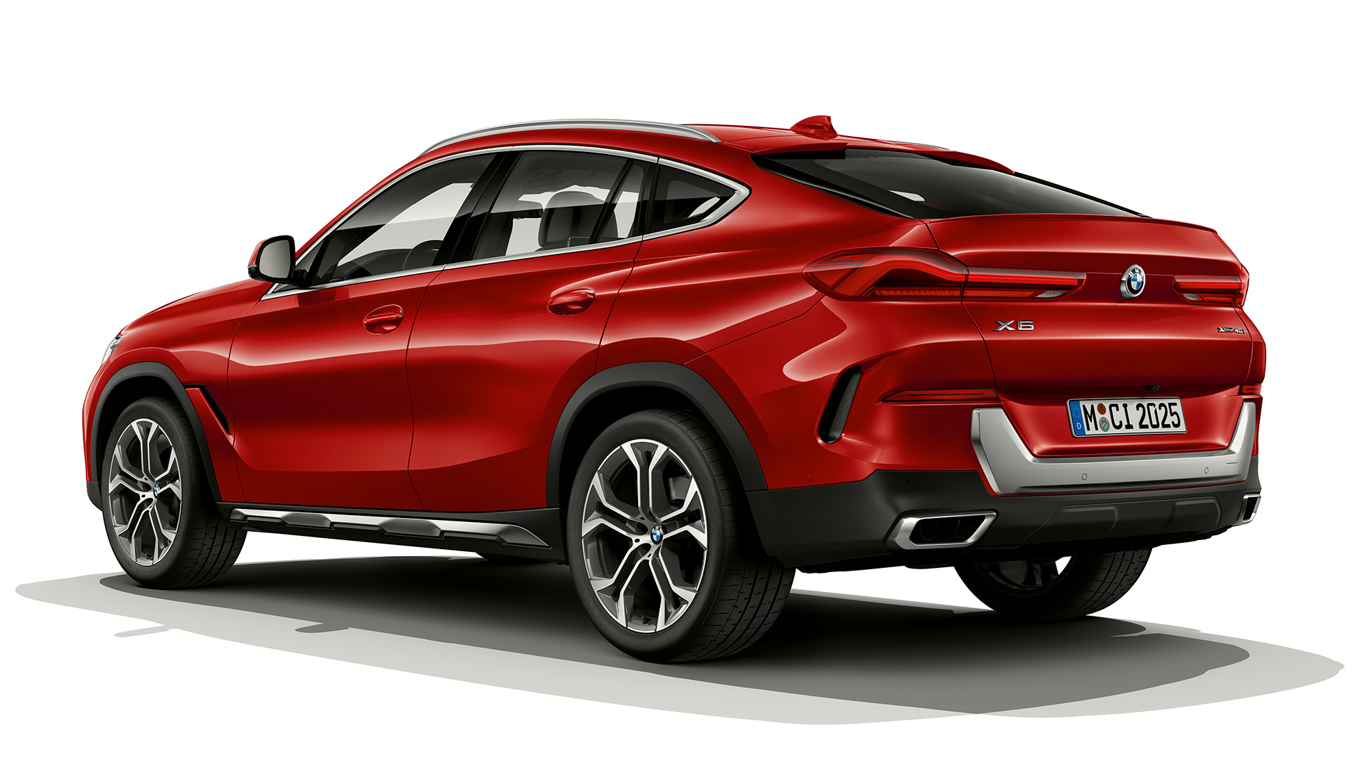 BMW X6 с BMW xLine, отзад BMW X6 с BMW xLine, три четвърти изглед отзад