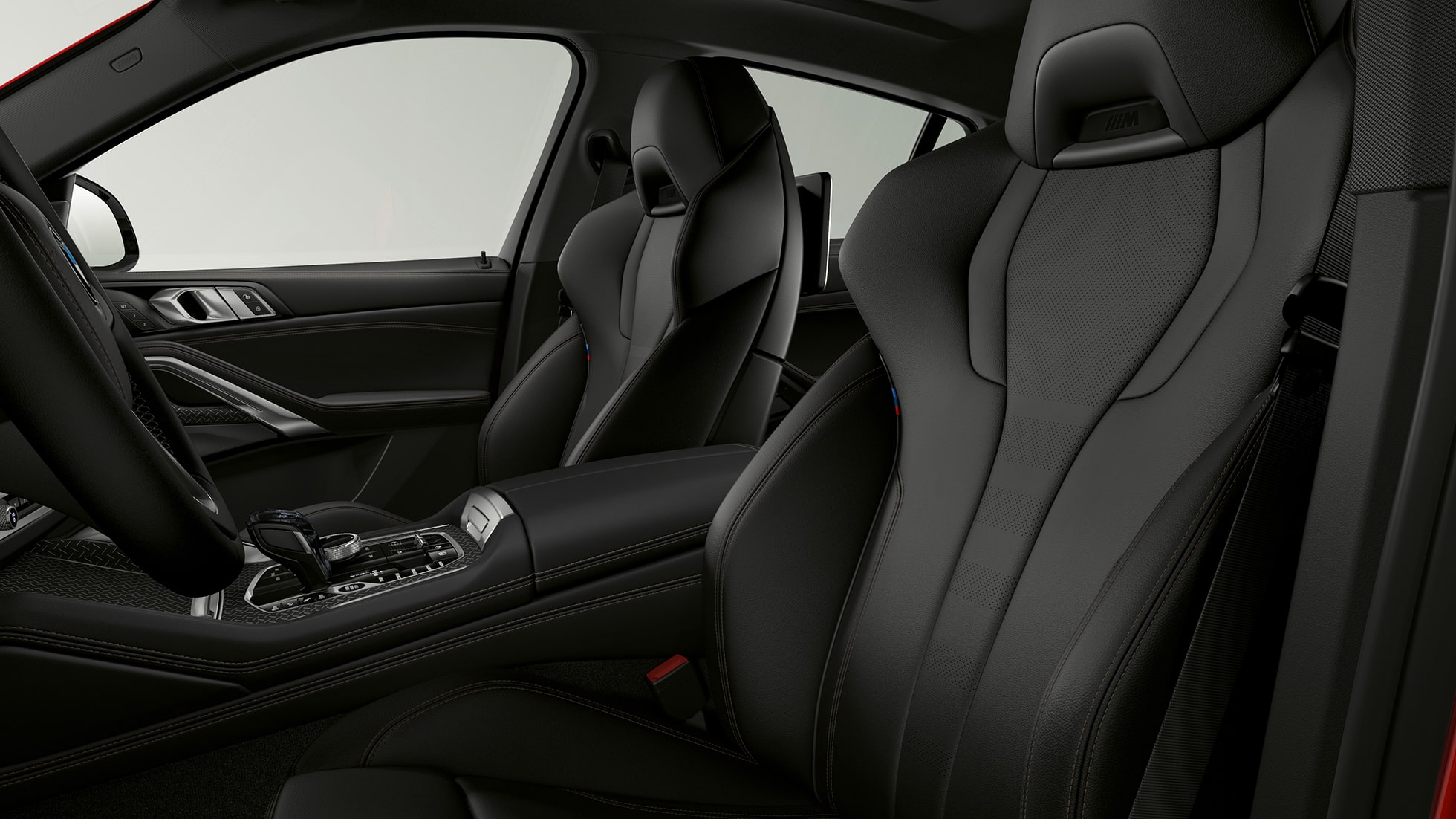 BMW X6 с BMW xLine, тапицерия BMW X6 с BMW xLine, с фокус върху тапицерията