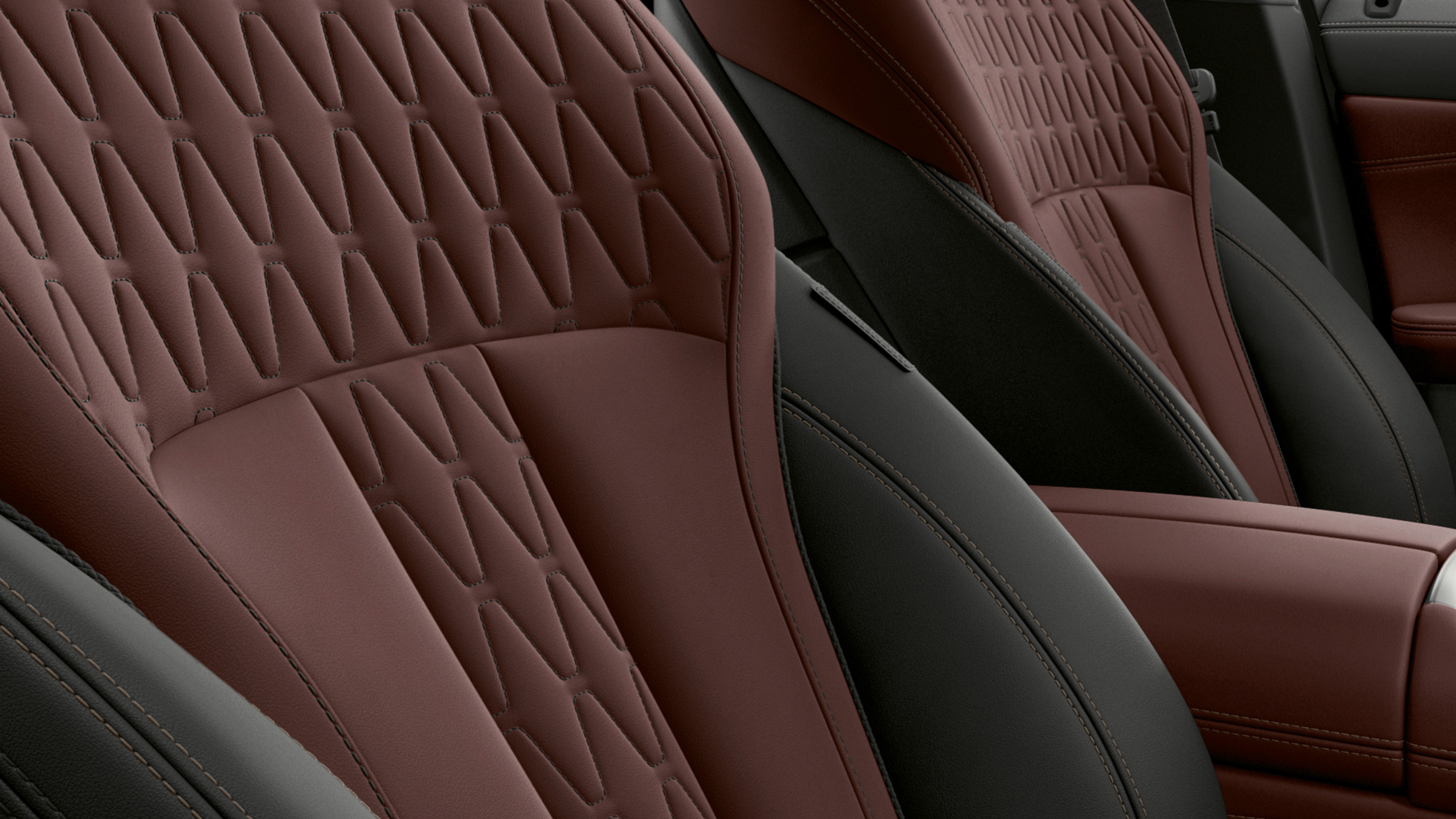 BMW X6 Individual, тапицерии. BMW X6 Individual, интериор с поглед към тапицериите.