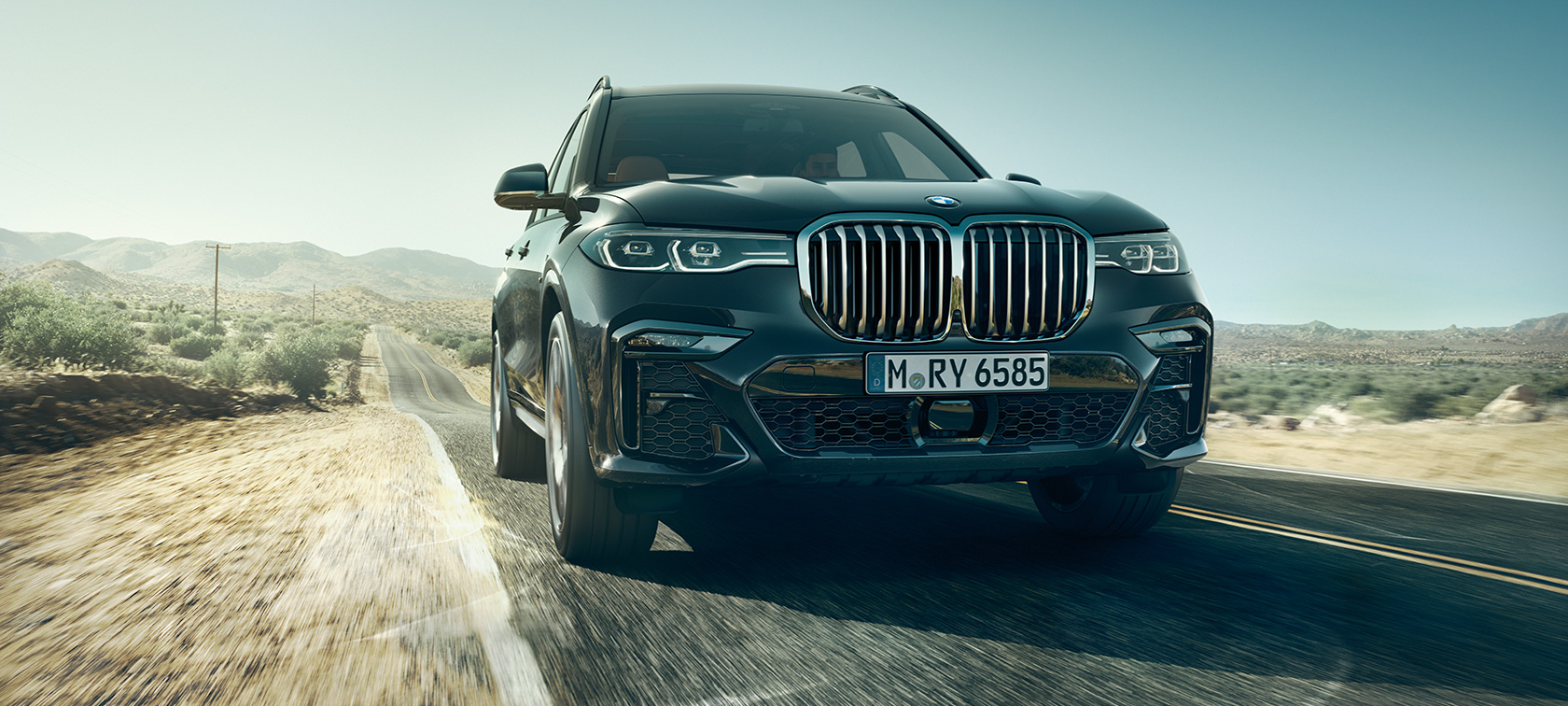 BMW X7 изглед отпред BMW X7 изглед отпред