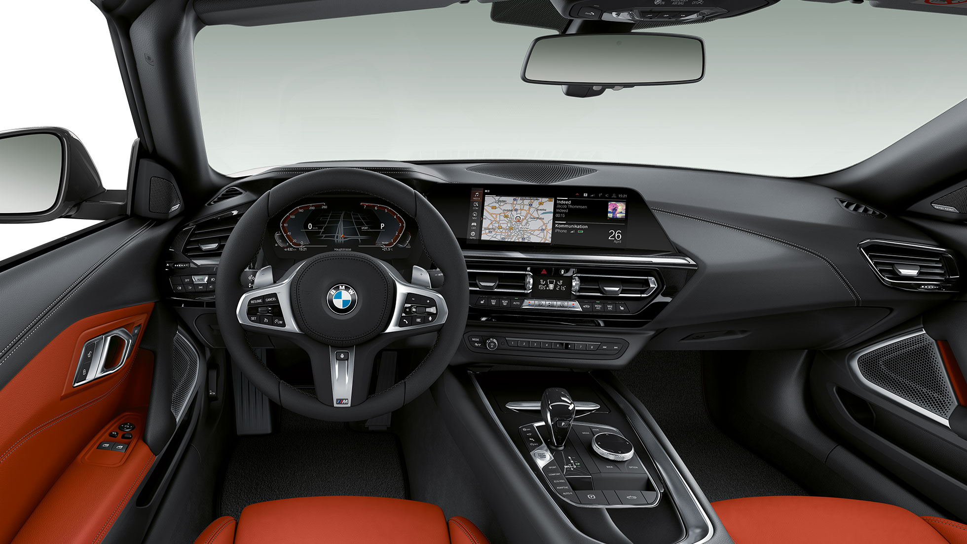 BMW Z4 Роудстър Модел Sport Line BMW Z4 Роудстър Модел Sport Line, волан и мястото на водача