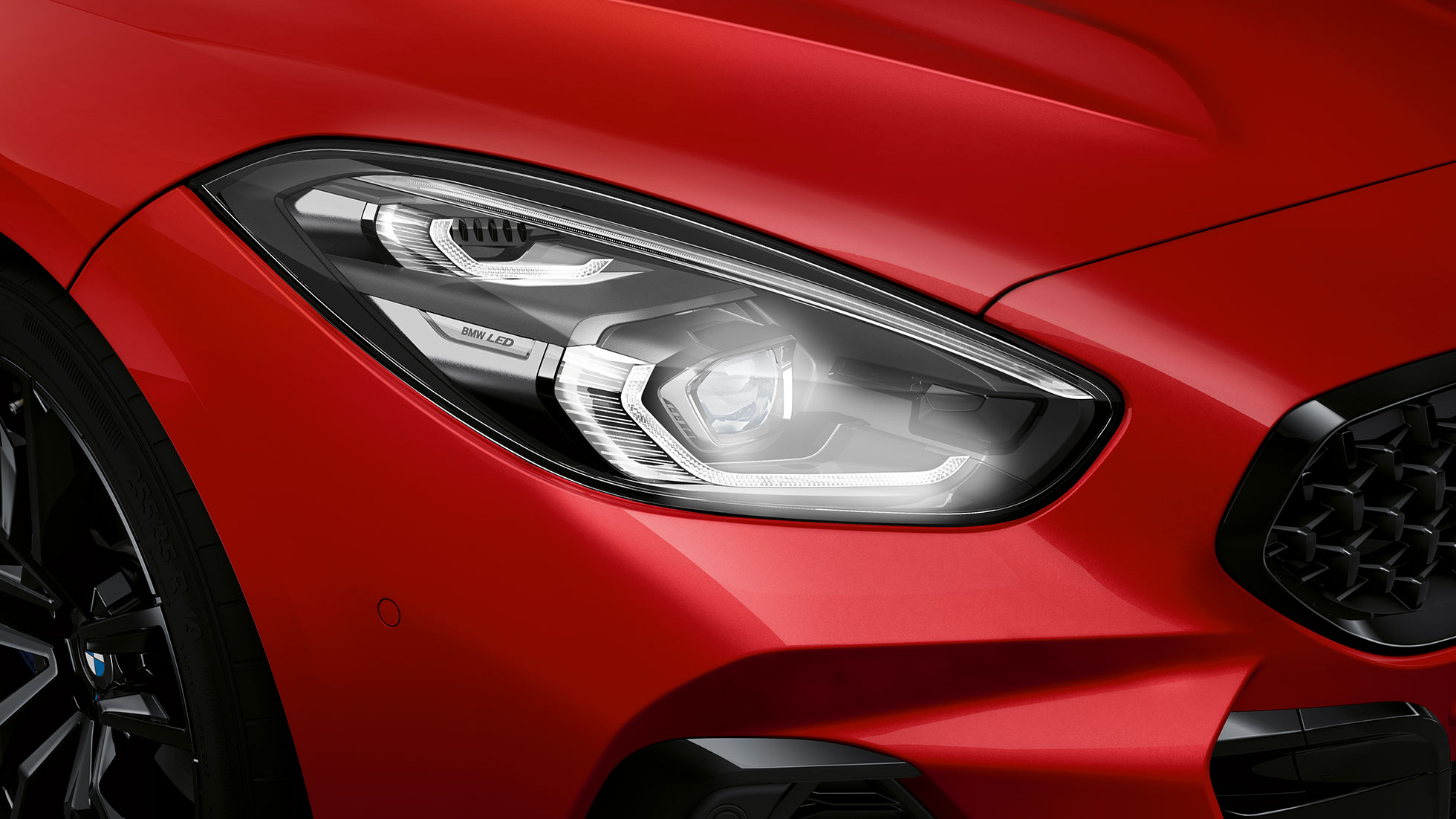 BMW Z4 Роудстър LED светлини LED фаровете на BMW Z4 Роудстър.