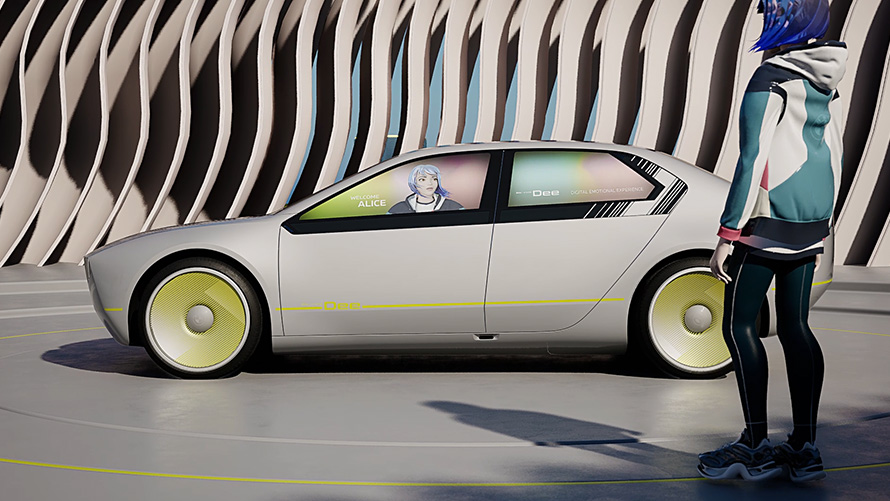 BMW i Vision Dee личен аватар BMW i Vision Dee личен аватар
