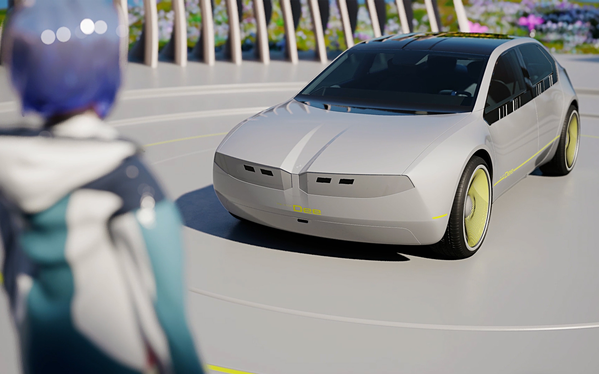 BMW i Vision Dee външен дизайн Digital Icon BMW i Vision Dee визионерски автомобил външен дизайн Digital Icon