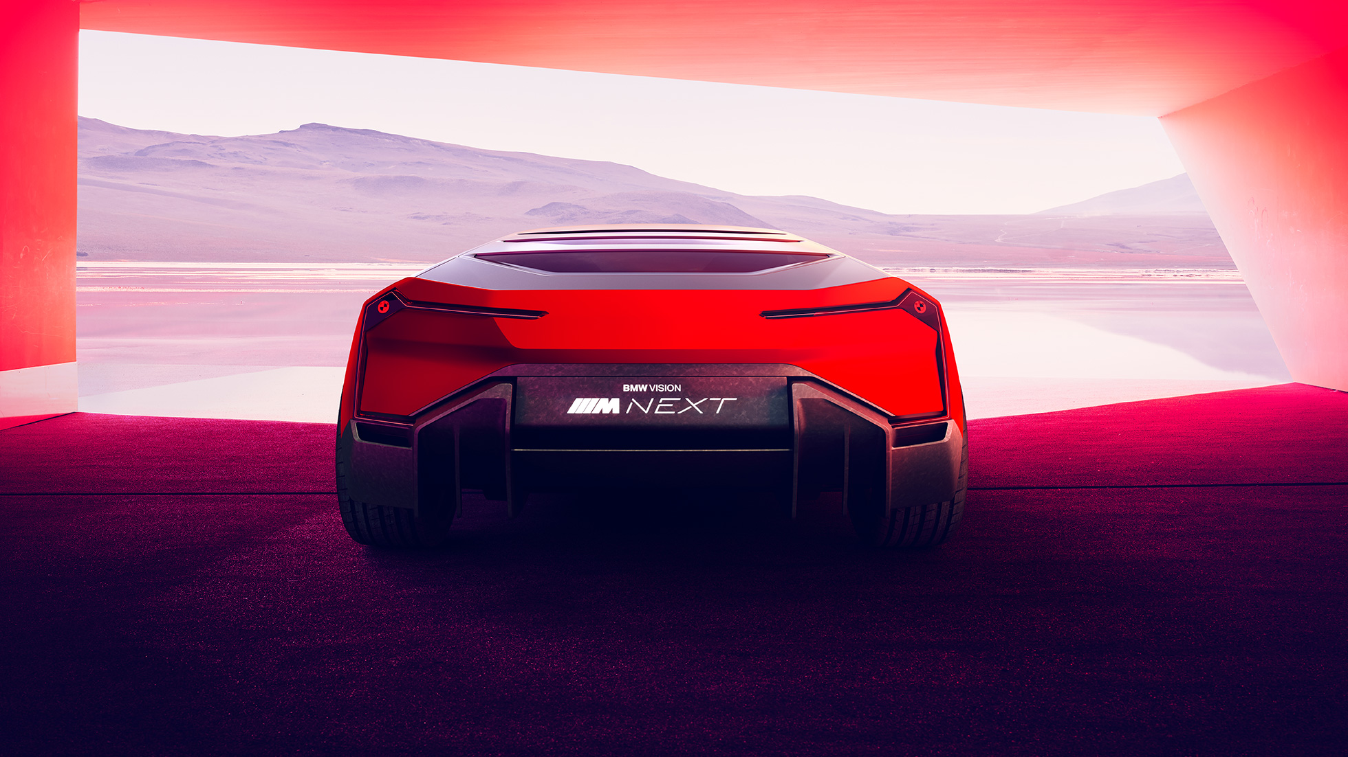 BMW Vision M NEXT, изглед отзад BMW Vision M NEXT, изглед отзад, BMW M1