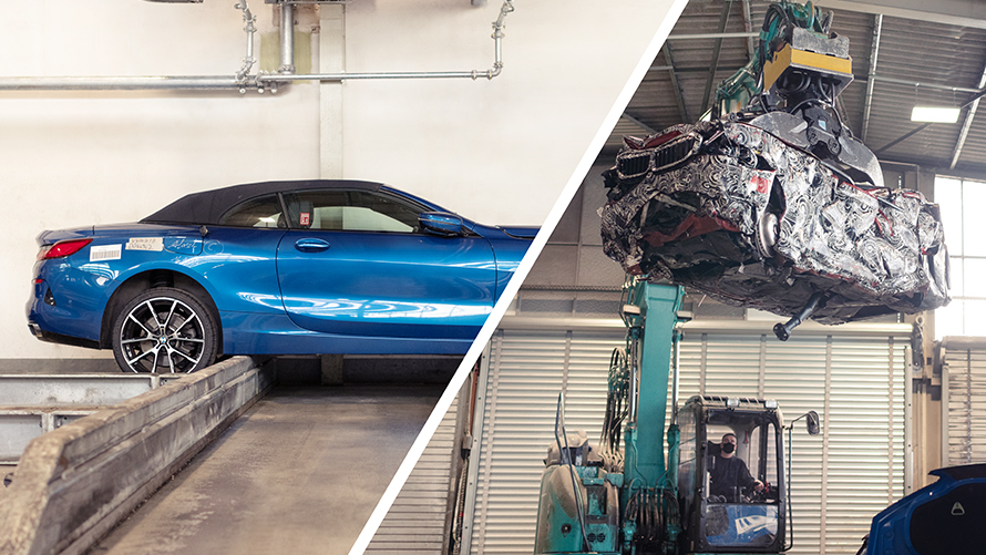 BMW Устойчивост рециклиране стари автомобили BMW Електрическа мобилност BMW Устойчивост екологично производство рециклиране стари автомобили