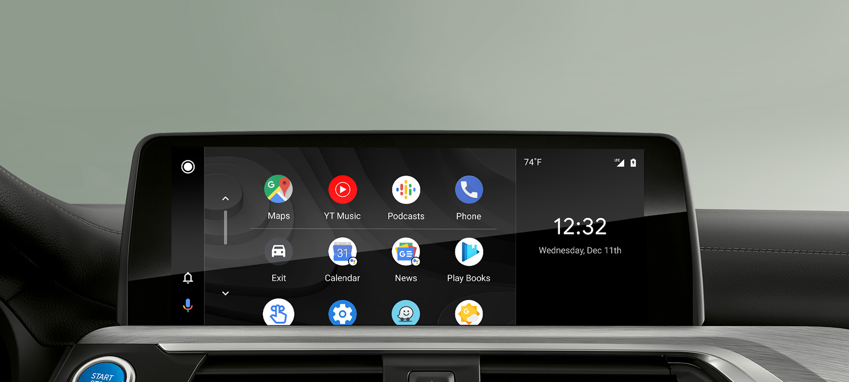 Android Auto Интеграция на смартфони Android Auto Интеграция на смартфони меню на контролния дисплей BMW ConnectedDrive