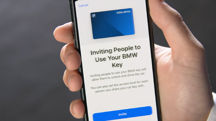 Споделяне BMW Digital Key видео BMW Digital Key Споделяне видео