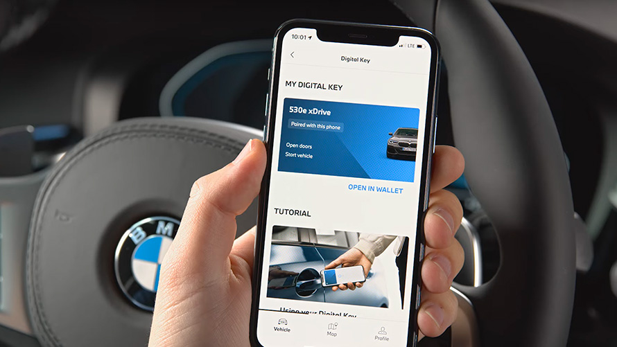 BMW Digital Key функции и преимущества, обяснени във видео BMW Digital Key функции и преимущества, обяснени във видео