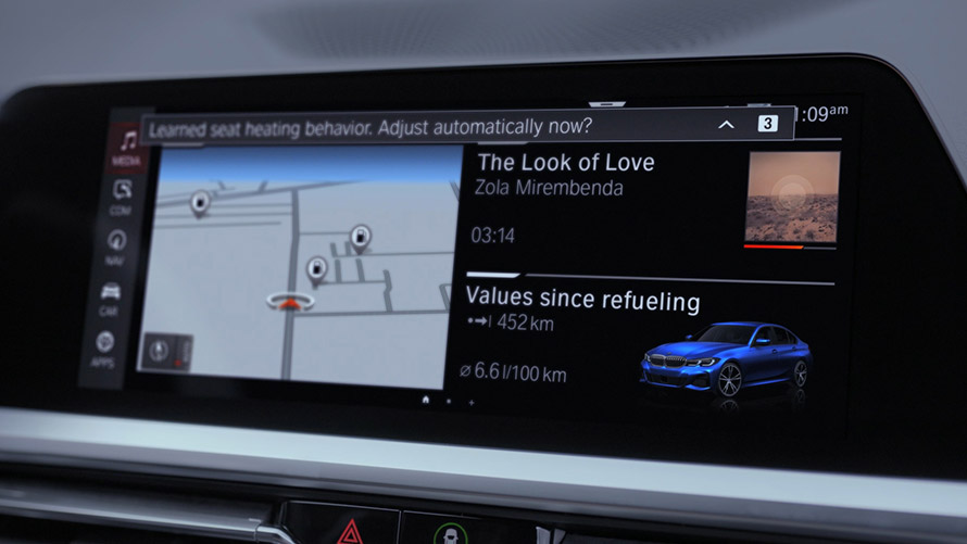 Automate My Habits Automate My Habits на дисплей в BMW