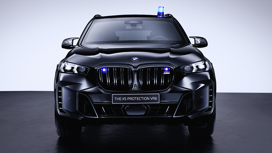 BMW бронирани автомобили допълнително оборудване екстериор изглед отпред BMW бронирани автомобили допълнително оборудване екстериор изглед отпред