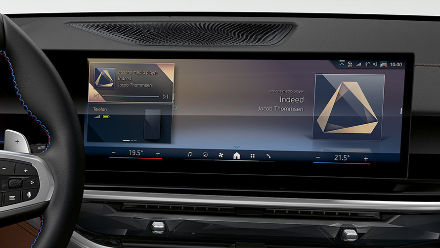 BMW Бронирани автомобили BMW Intelligent Personal Assistant контролен дисплей BMW Бронирани автомобили BMW Intelligent Personal Assistant контролен дисплей
