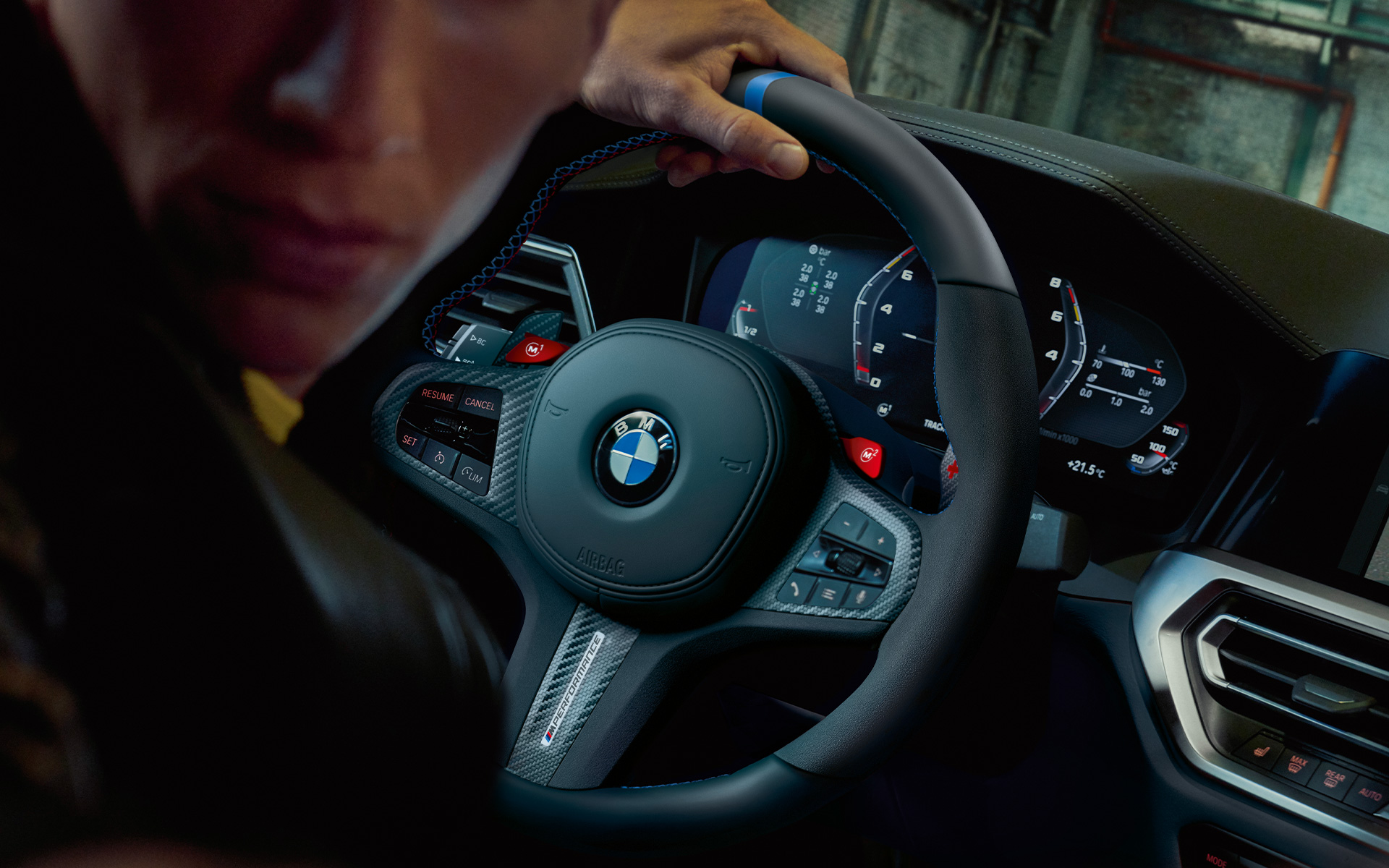 BMW M Performance Parts BMW M3 G80 интериор