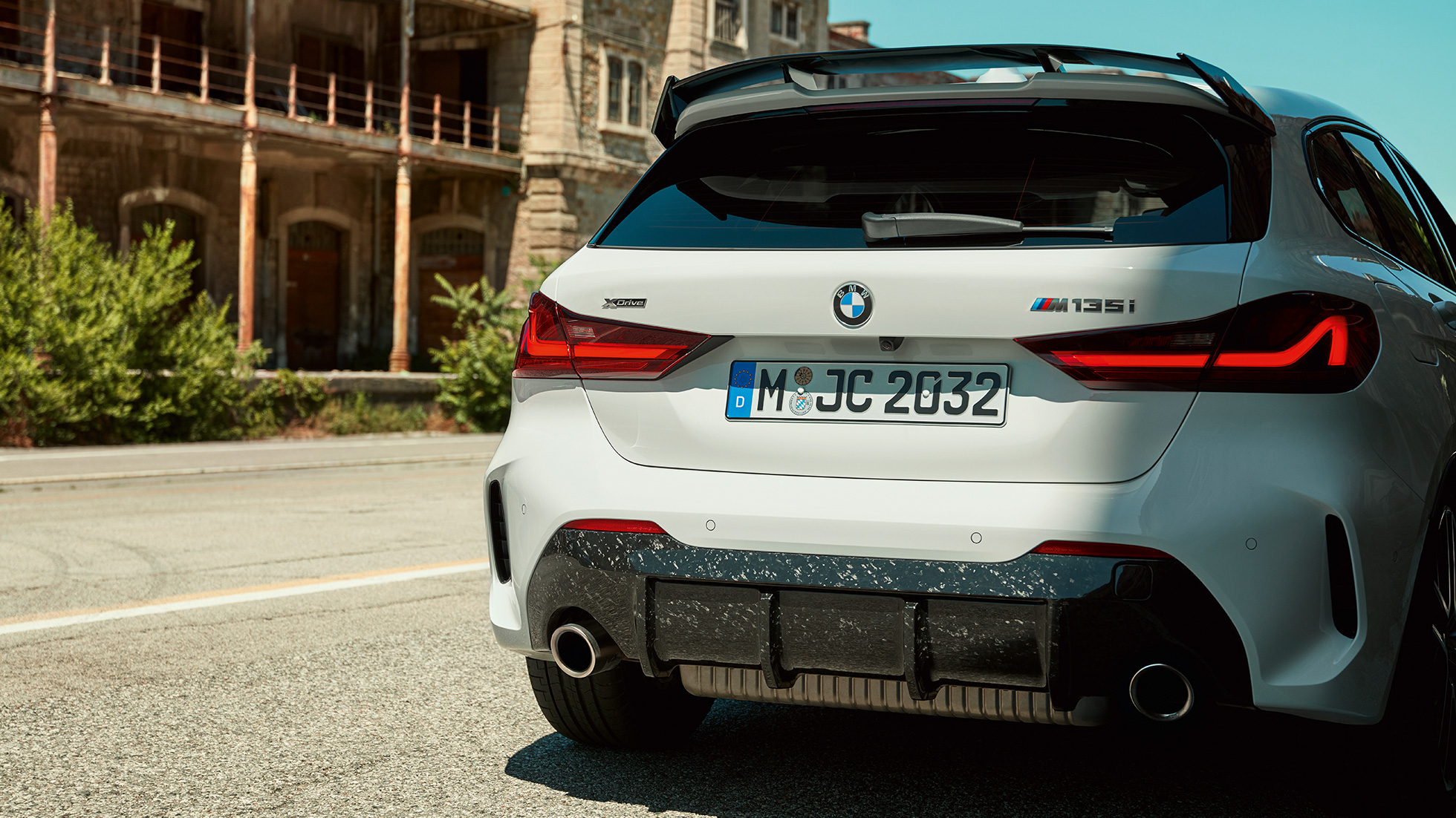 BMW серия 1 BMW M135i xDrive F40 M Performance BMW серия 1 BMW M135i xDrive F40 M Performance, заден изглед