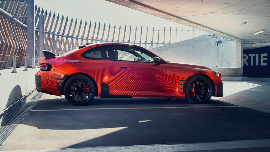 M Performance елемент за странични прагове от карбон отдясно BMW M Performance Parts BMW G87 елемент за странични прагове от карбон отляво