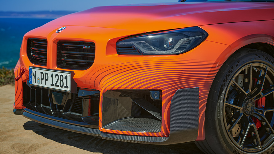 M Performance преден елемент от карбон отляво BMW M Performance Parts BMW G87 M Performance преден елемент от карбон отляво